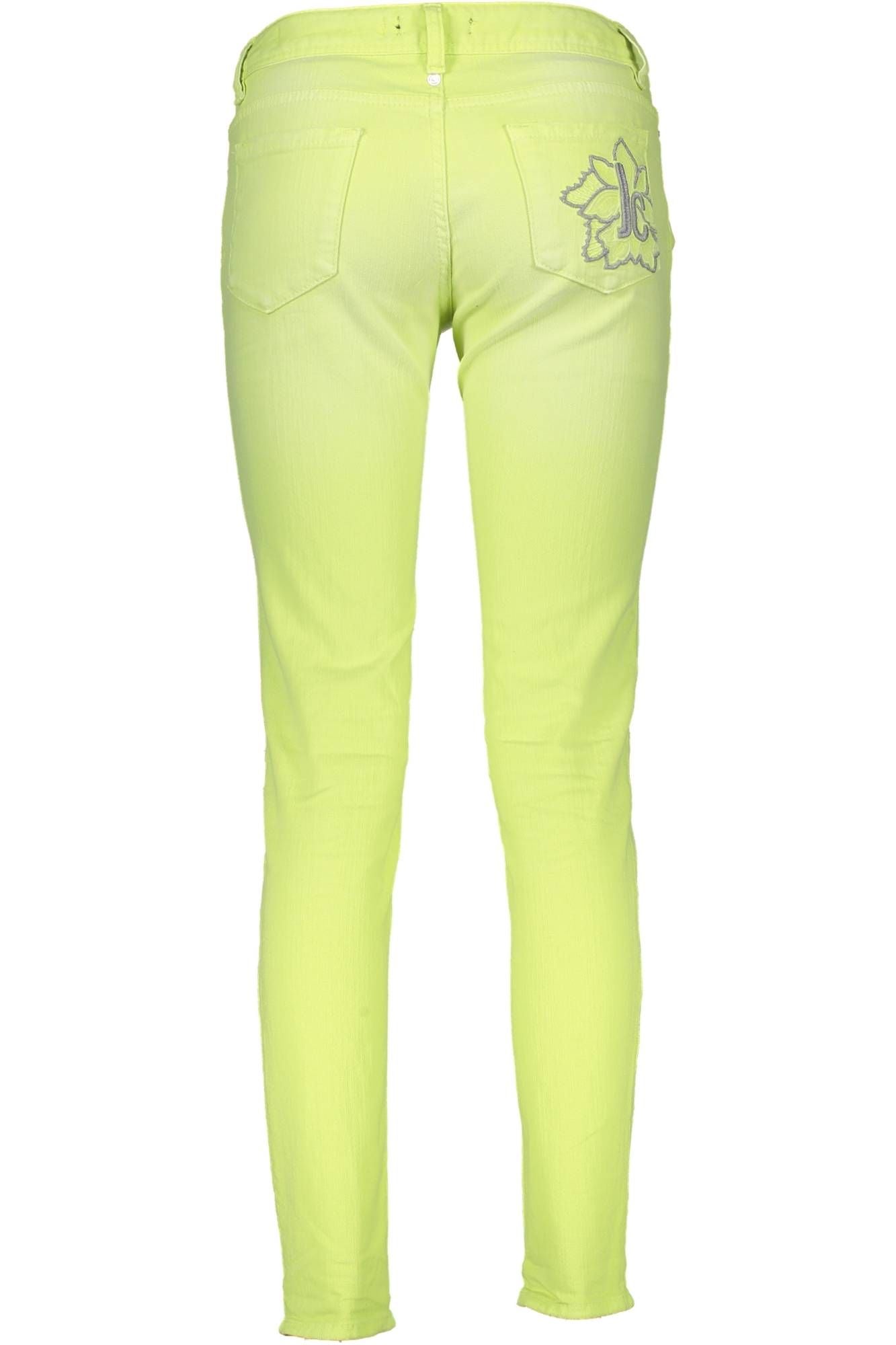 JUST CAVALLI PANTALONE DONNA GIALLO""