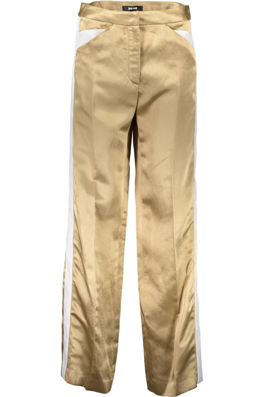 JUST CAVALLI PANTALONE DONNA ORO""