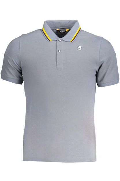 K-Way Polo Maniche Corte Uomo Grigio""