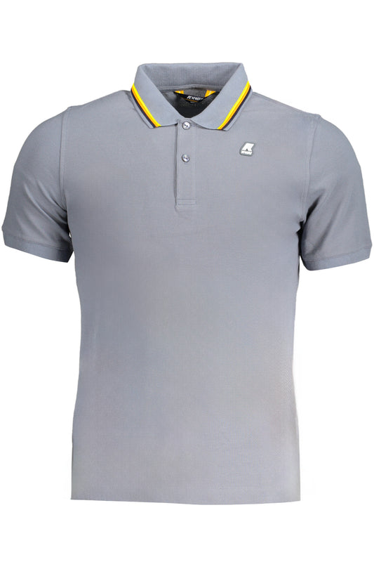 K-Way Polo Maniche Corte Uomo Grigio""