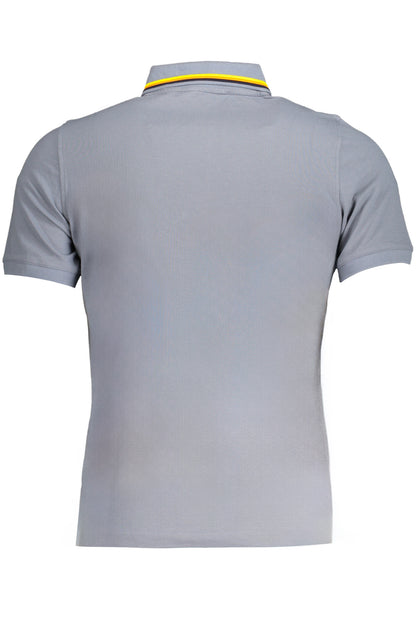 K-Way Polo Maniche Corte Uomo Grigio""