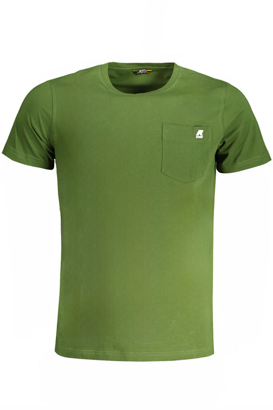 K-Way T-Shirt Maniche Corte Uomo Verde