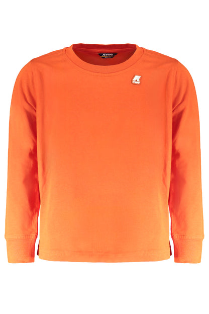 K-Way T-Shirt Maniche Lunghe Bambino Arancio