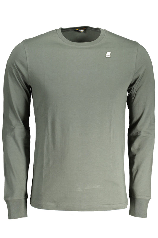 K-Way T-Shirt Maniche Lunghe Uomo Verde