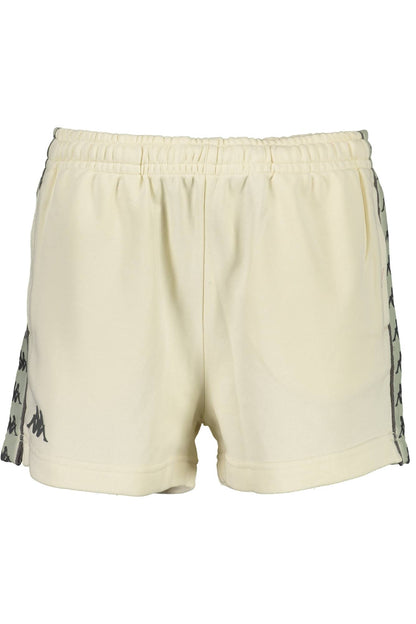 KAPPA PANTALONE SHORT DONNA BIANCO""