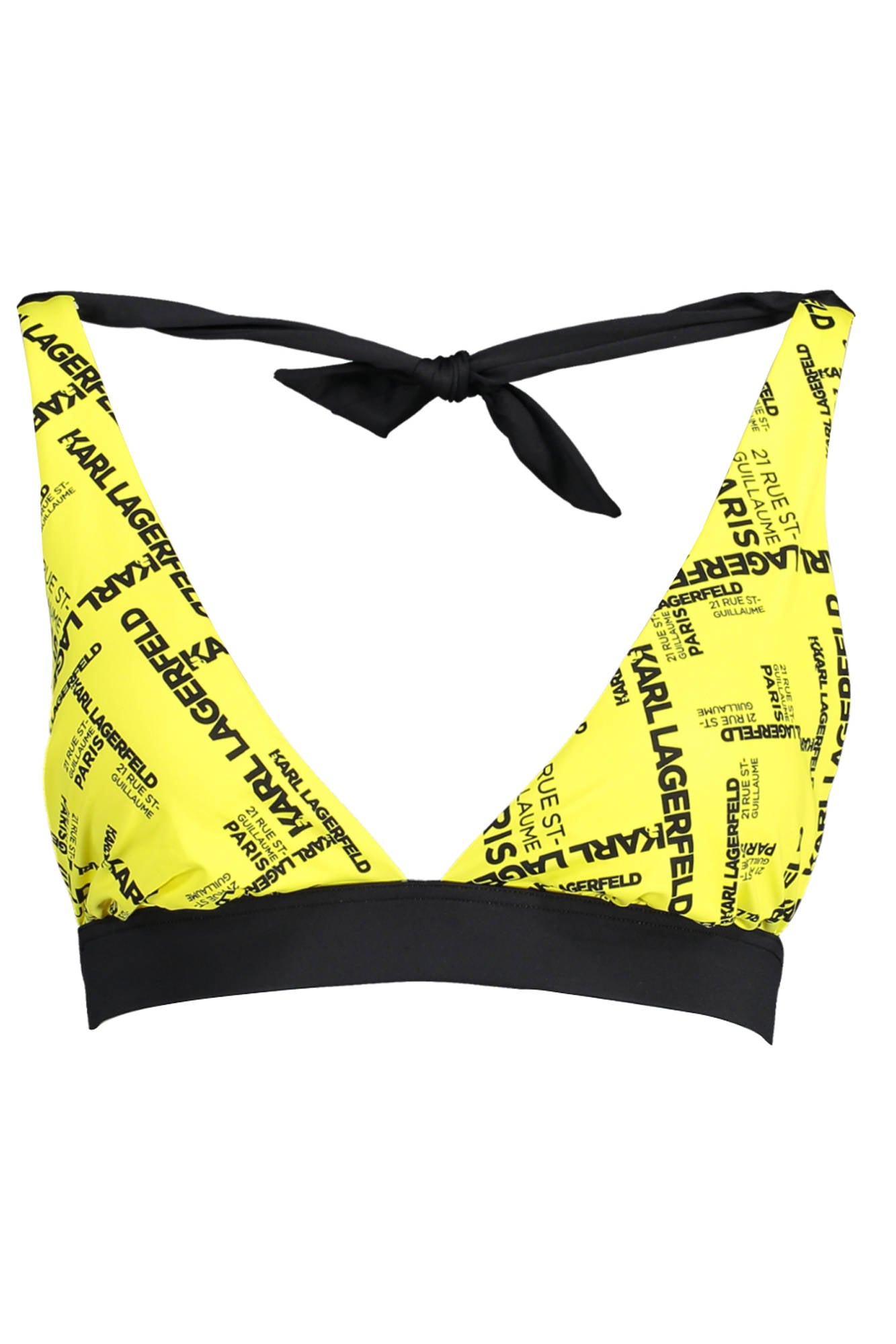 KARL LAGERFELD BEACHWEAR COSTUME PARTE SOPRA DONNA GIALLO""