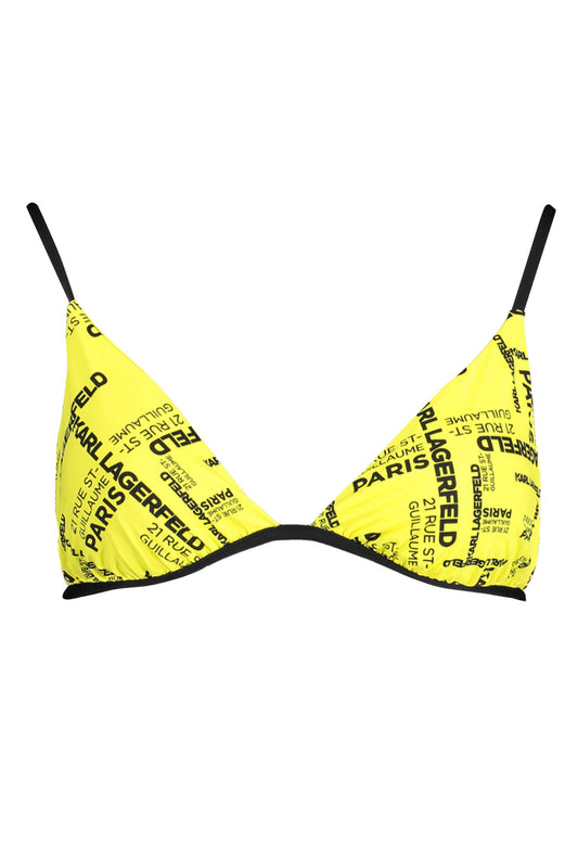 KARL LAGERFELD BEACHWEAR COSTUME PARTE SOPRA DONNA GIALLO""