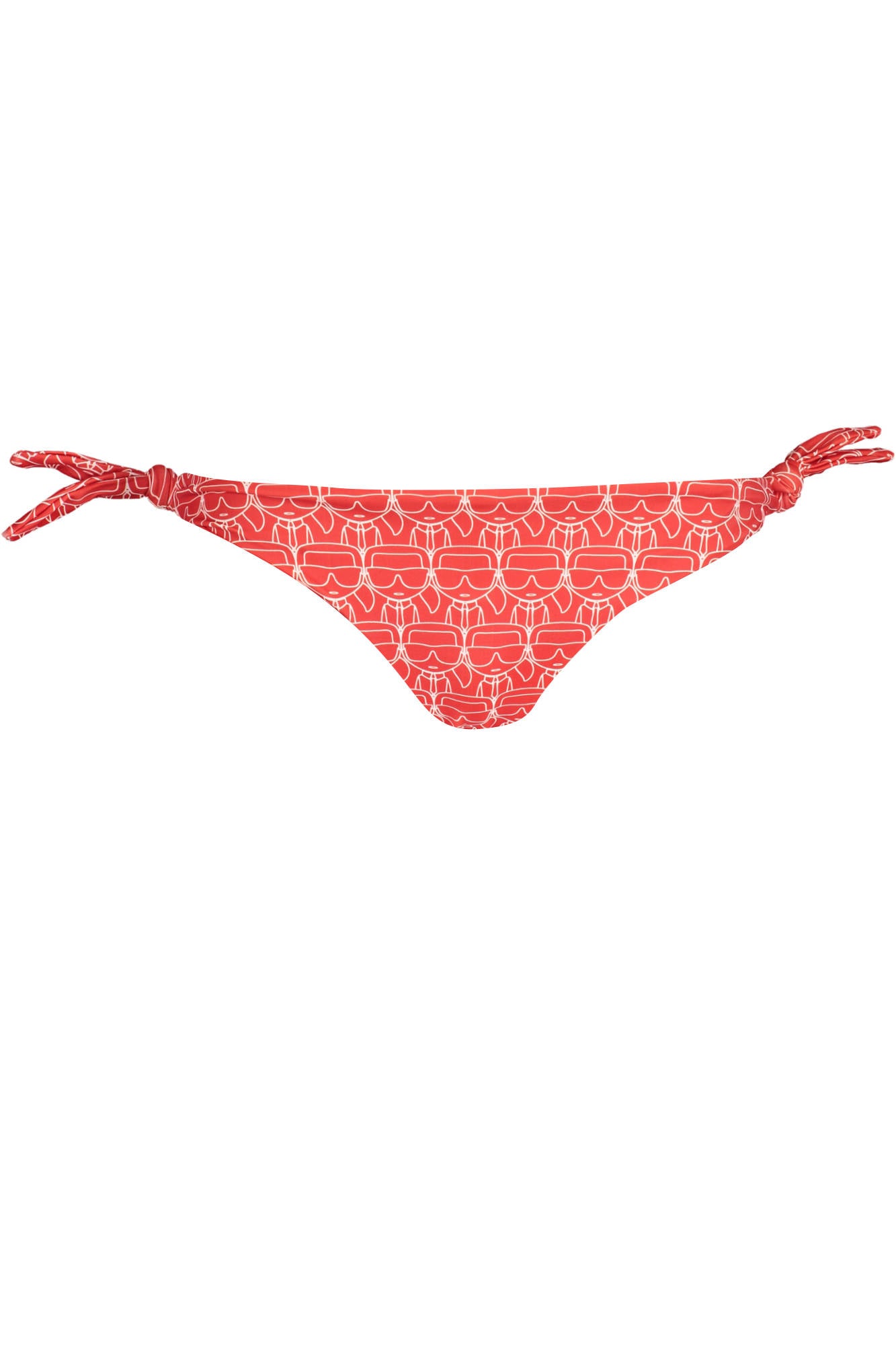 Karl Lagerfeld Beachwear Costume Parte Sotto Donna Rosso""