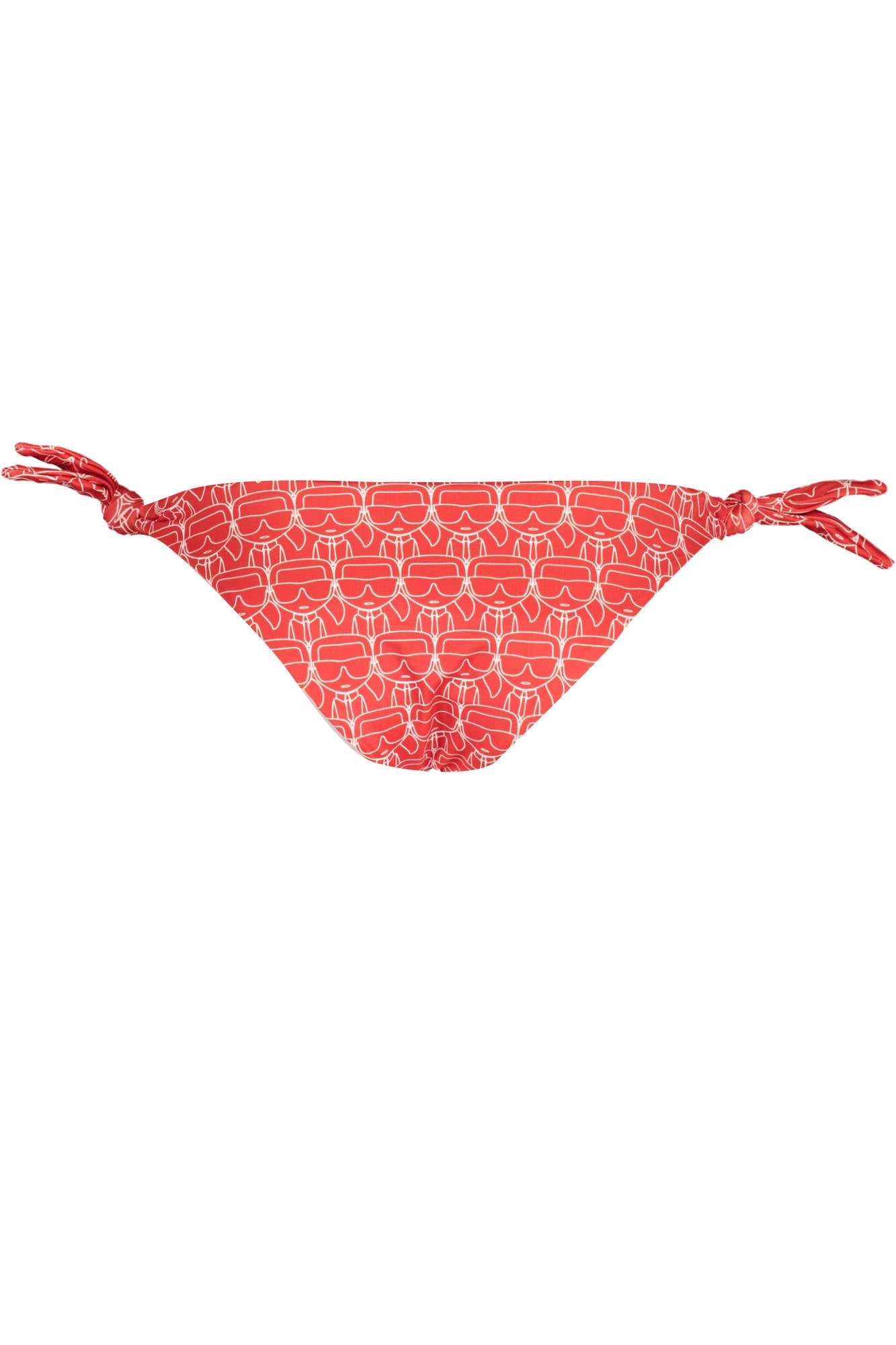 Karl Lagerfeld Beachwear Costume Parte Sotto Donna Rosso""