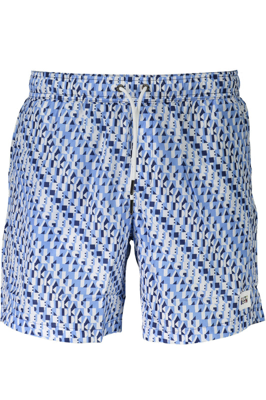 Karl Lagerfeld Beachwear Costume Parte Sotto Uomo Azzurro