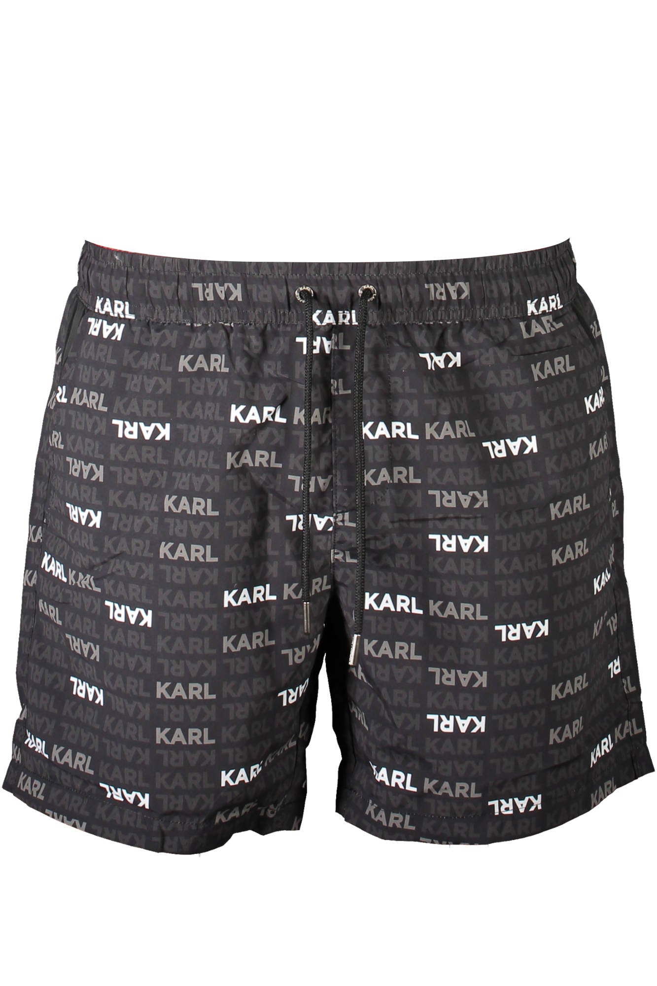 Karl Lagerfeld Beachwear Costume Parte Sotto Uomo Nero