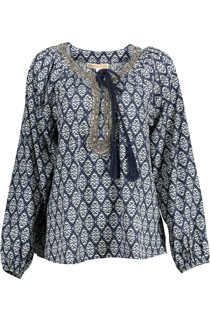 KOCCA CAMICIA MANICHE LUNGHE DONNA BLU