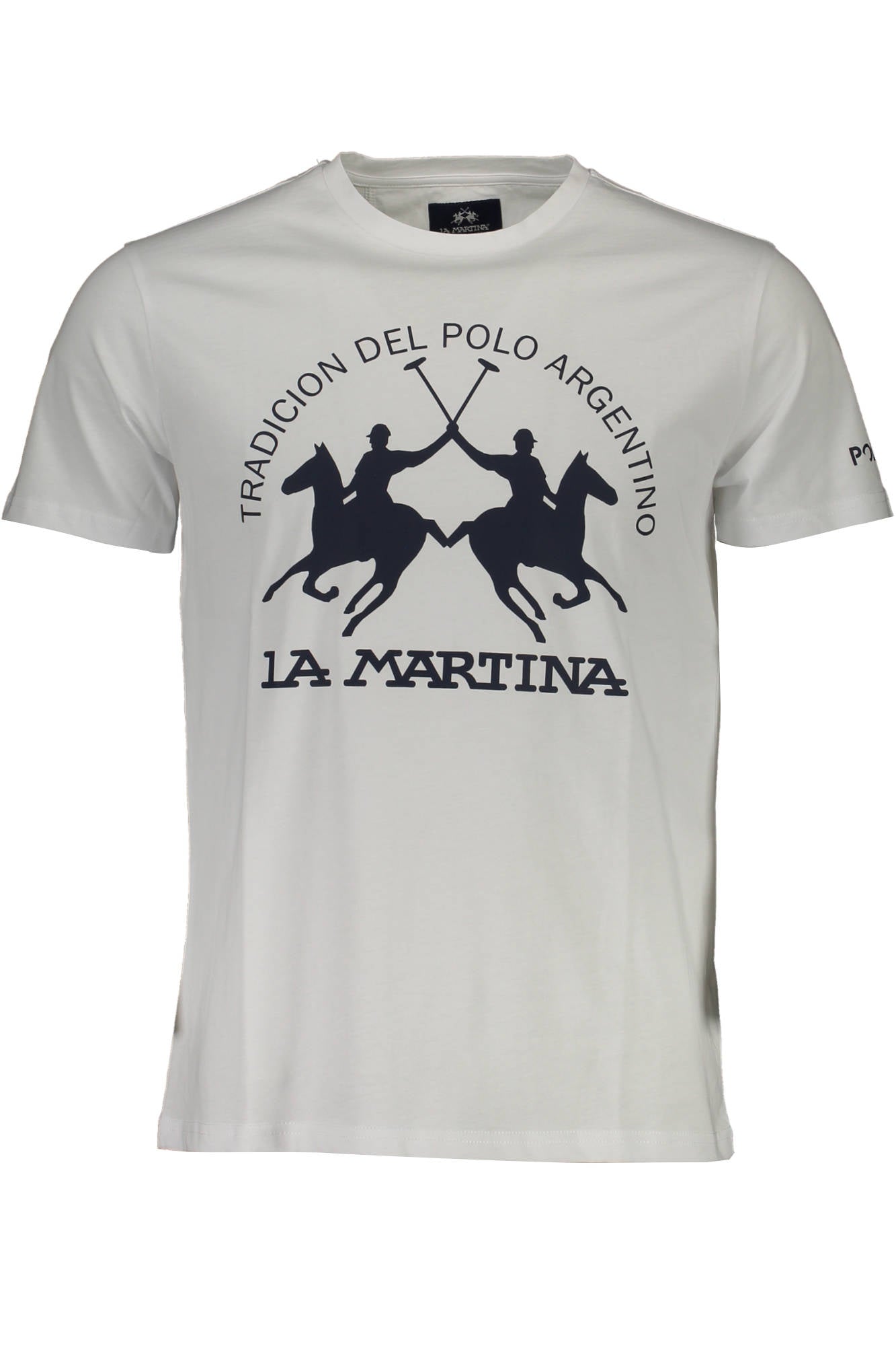 La Martina T-Shirt Maniche Corte Uomo Bianco