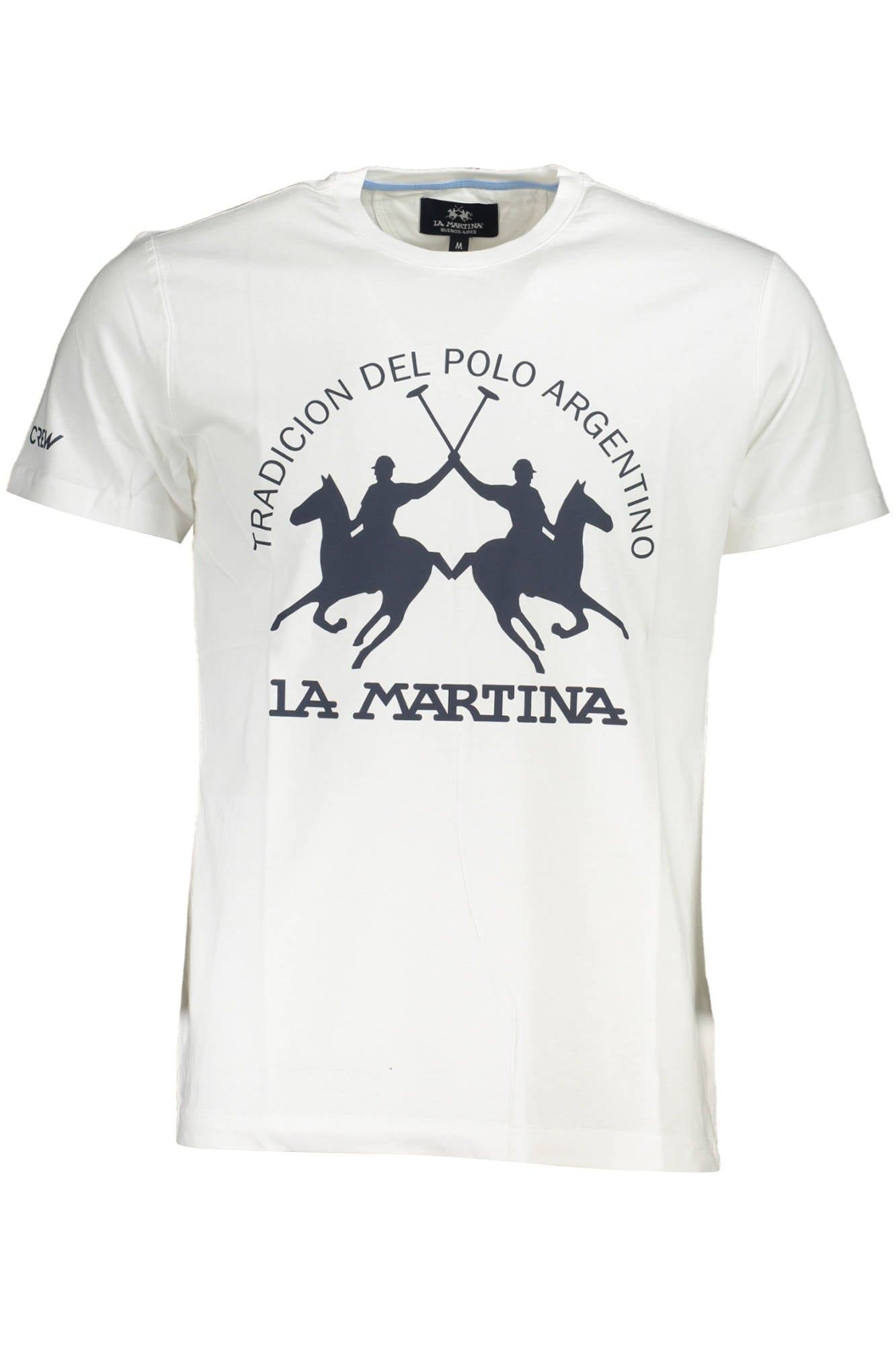 LA MARTINA T-SHIRT MANICHE CORTE UOMO BIANCO