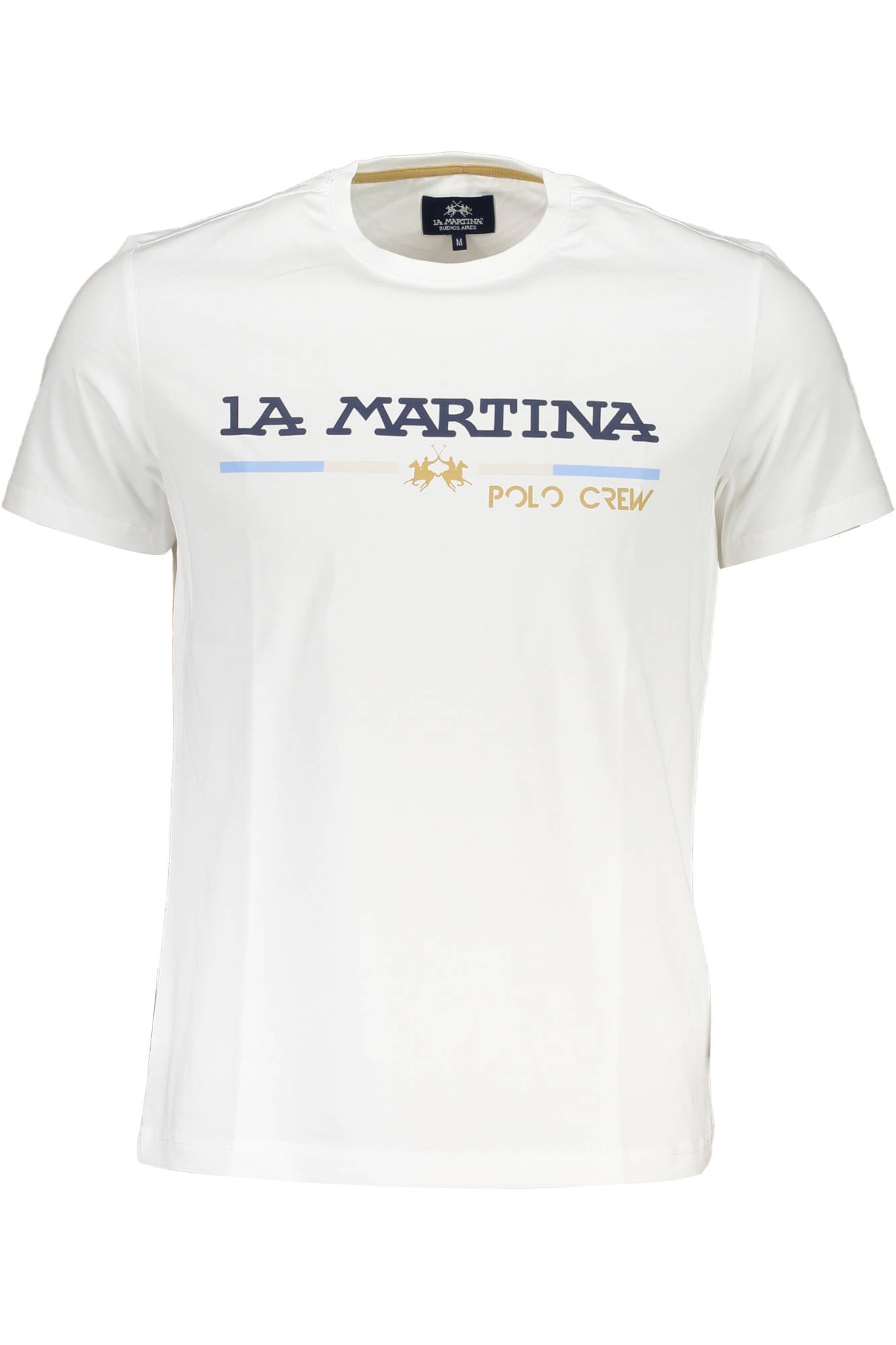 LA MARTINA T-SHIRT MANICHE CORTE UOMO BIANCO