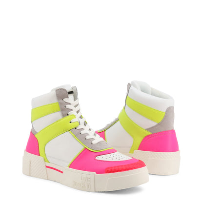 Sneakers In Pelle Love Moschino