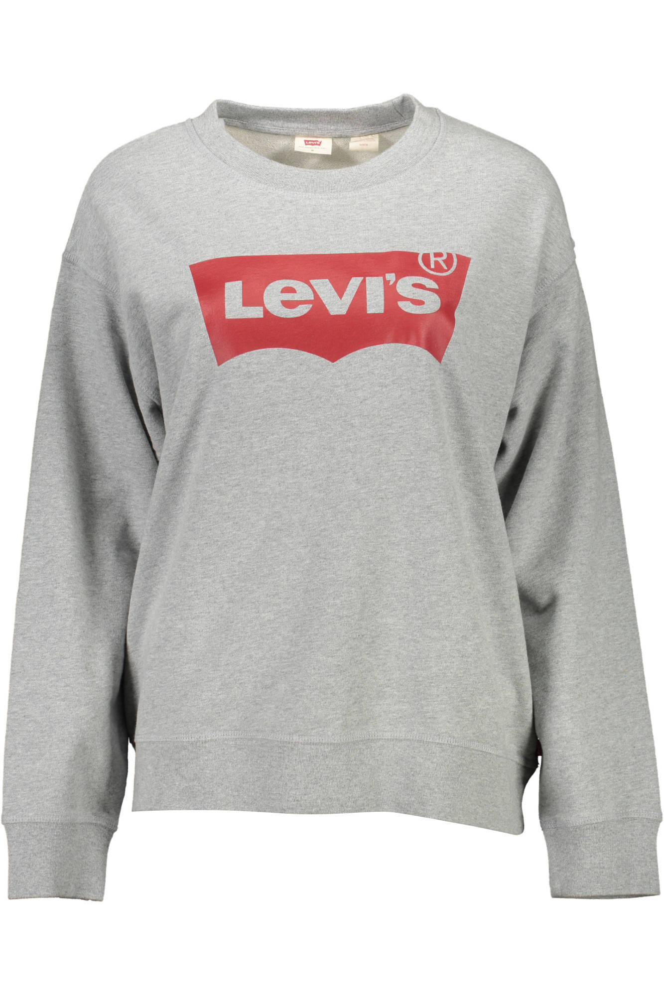 Levi'S Felpa Senza Zip Donna Grigio