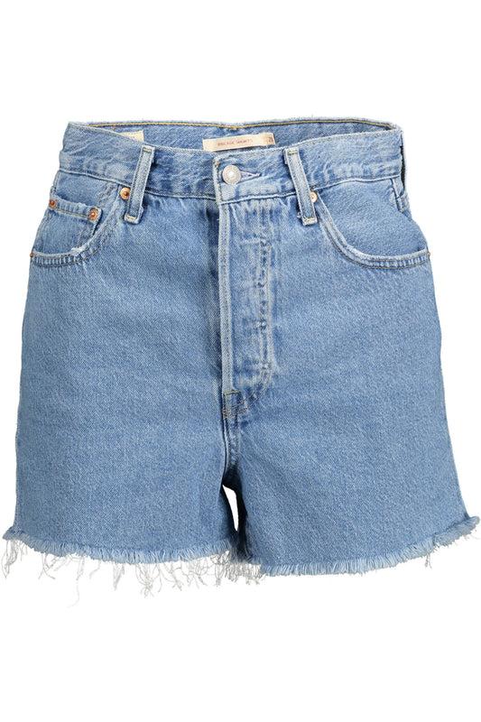 Levi'S Jeans Short Donna Azzurro""