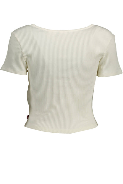 LEVI'S T-SHIRT MANICHE CORTE DONNA BIANCO""