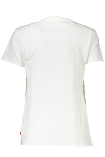 LEVI'S T-SHIRT MANICHE CORTE DONNA BIANCO