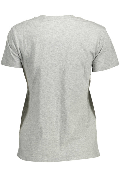 LEVI'S T-SHIRT MANICHE CORTE DONNA GRIGIO