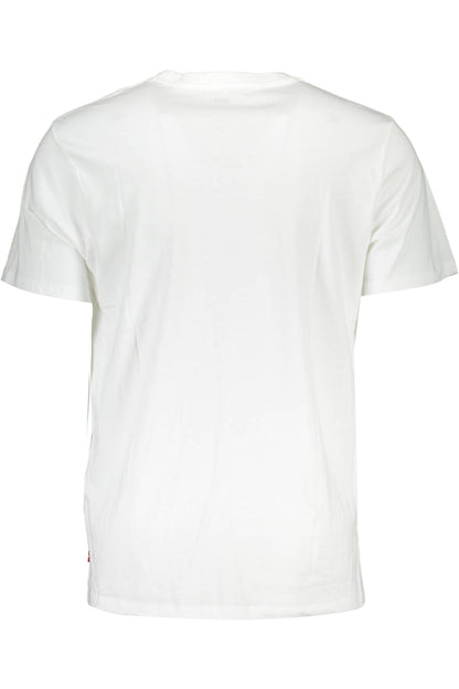 LEVI'S T-SHIRT MANICHE CORTE UOMO BIANCO