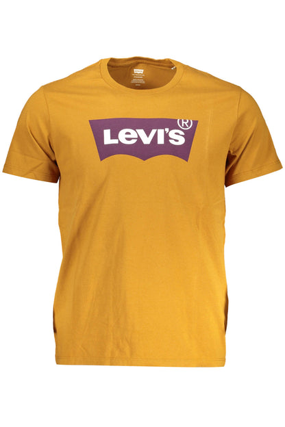 LEVI'S T-SHIRT MANICHE CORTE UOMO MARRONE