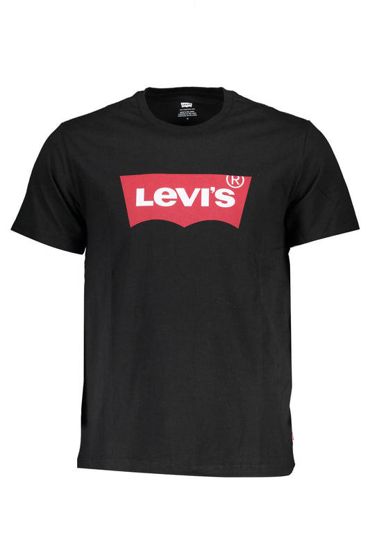 LEVI'S T-SHIRT MANICHE CORTE UOMO NERO