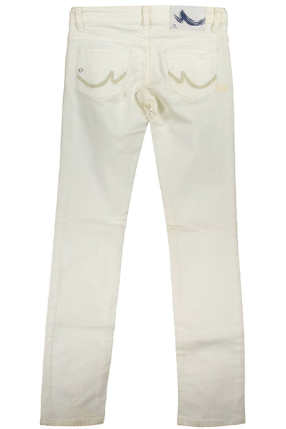 LITTLE BIG PANTALONE DONNA BIANCO