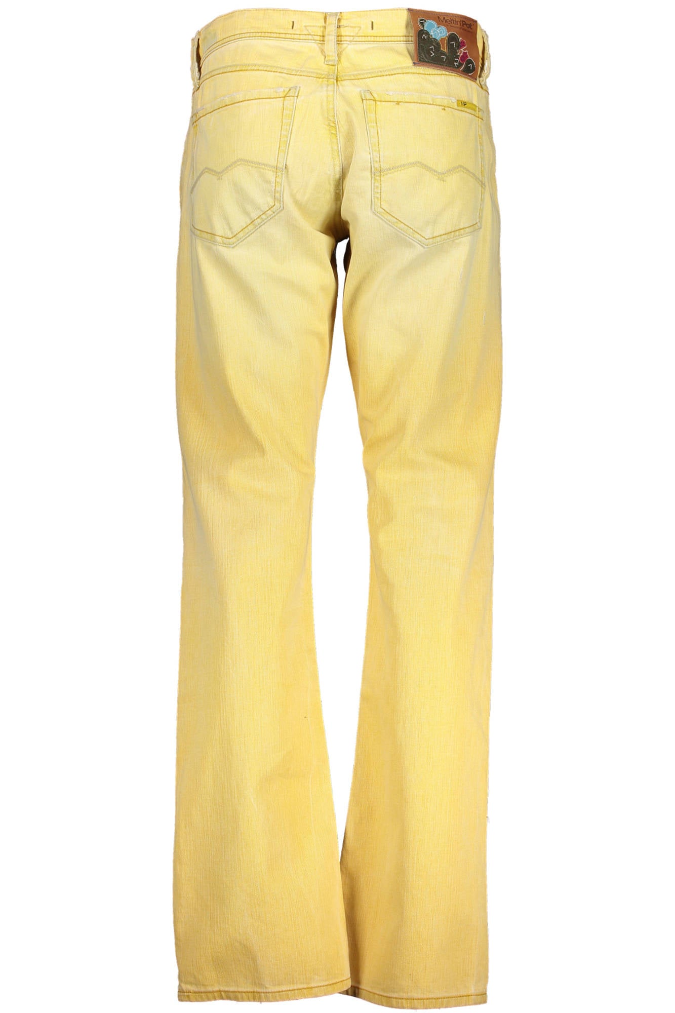 MELTIN'POT JEANS DENIM UOMO GIALLO""