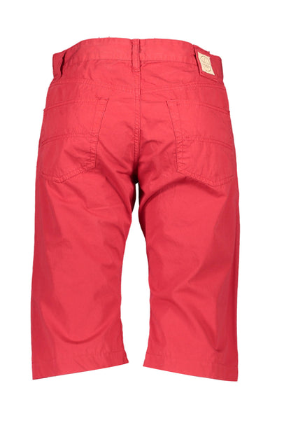 MURPHY&NYE PANTALONE BERMUDA UOMO ROSSO