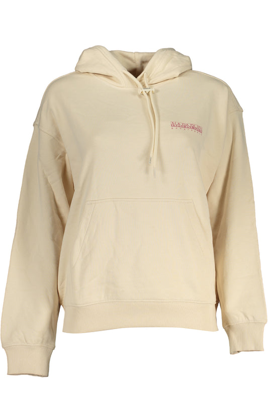 Napapijri Felpa Senza Zip Donna Beige