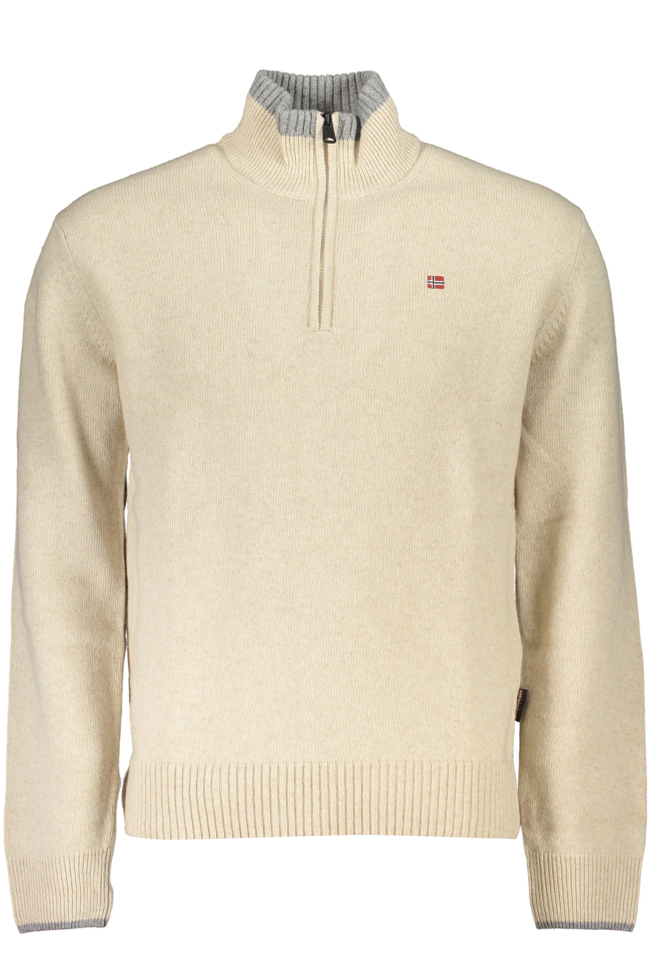 NAPAPIJRI MAGLIONE UOMO BEIGE""