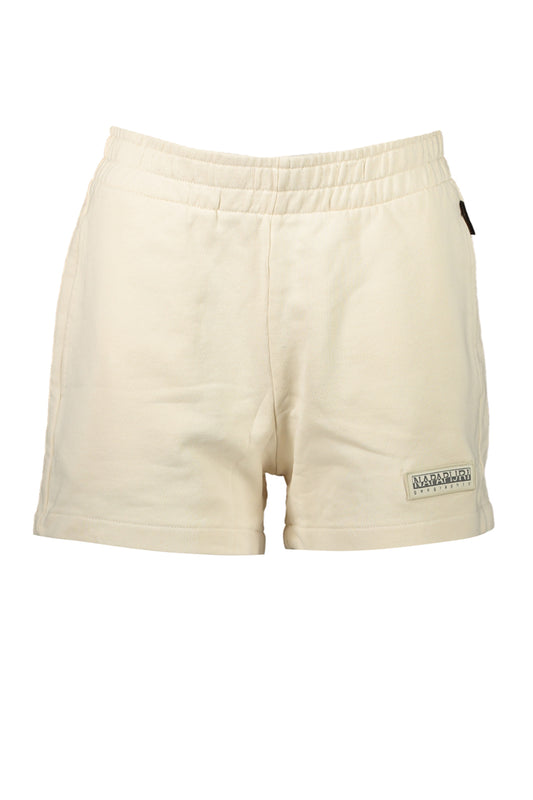 NAPAPIJRI PANTALONE SHORT DONNA BEIGE