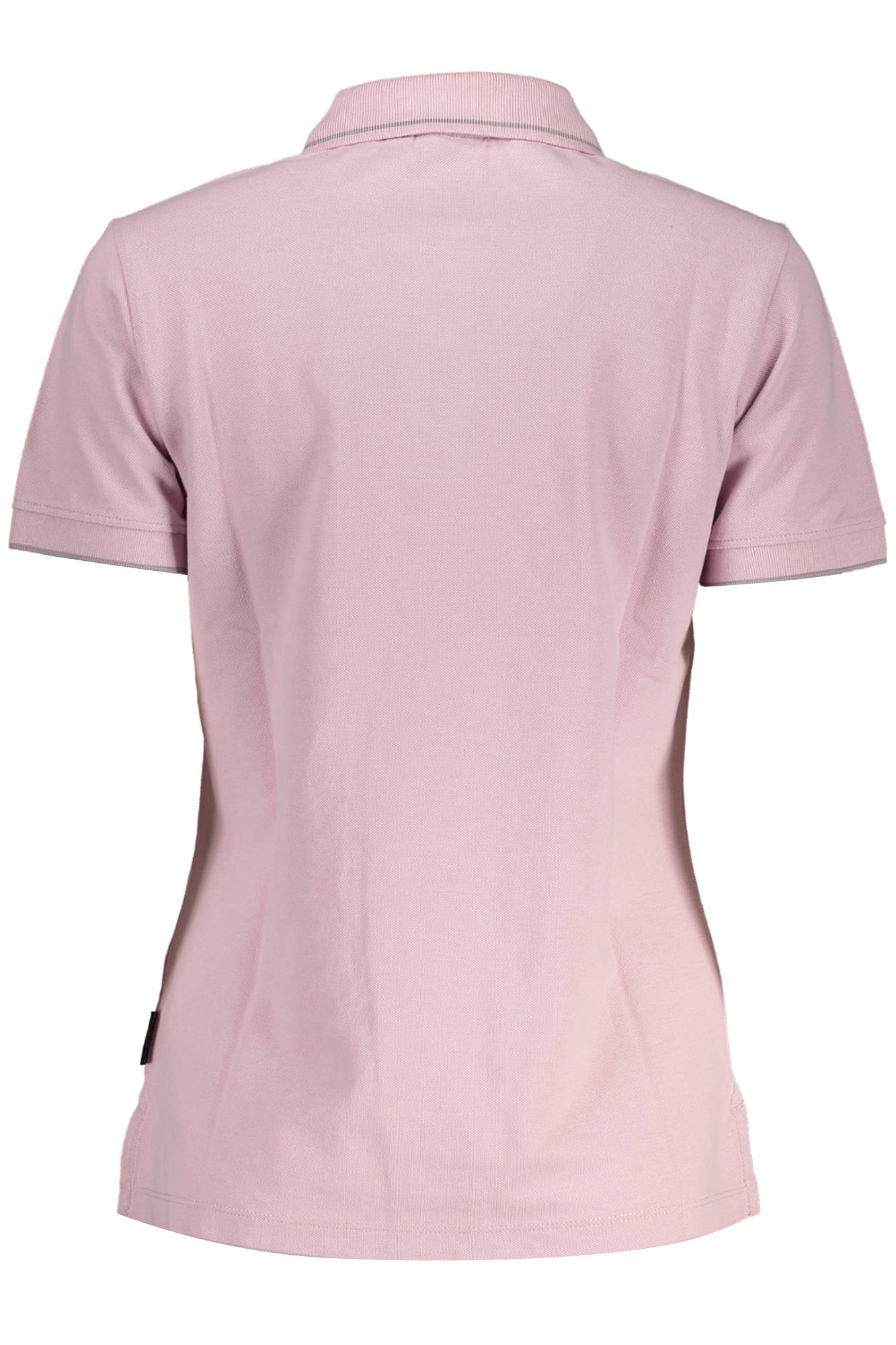 NAPAPIJRI POLO MANICHE CORTE DONNA ROSA