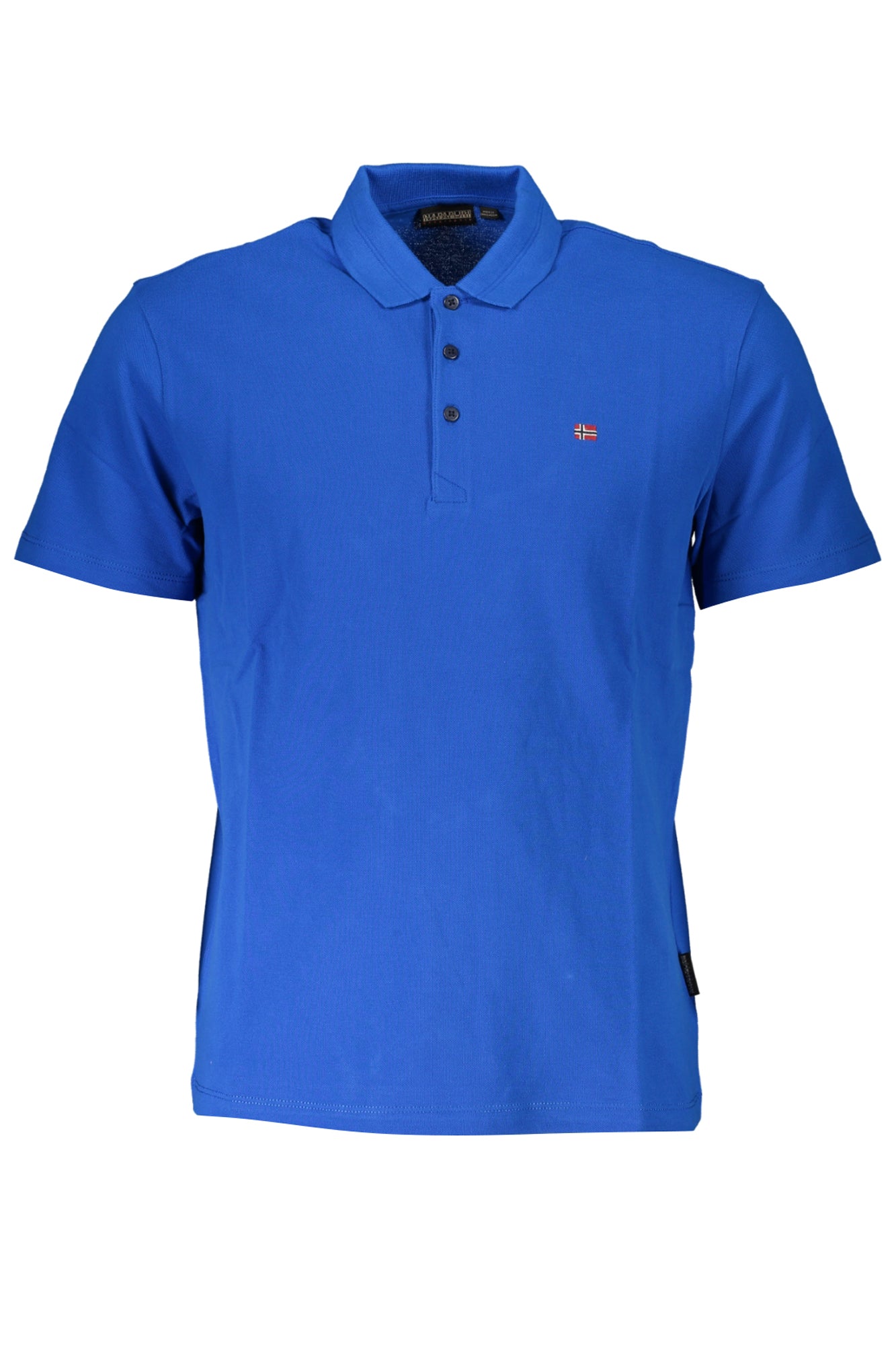 NAPAPIJRI POLO MANICHE CORTE UOMO BLU