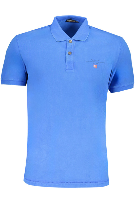 Napapijri Polo Maniche Corte Uomo Blu