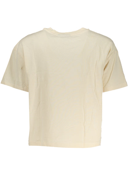 NAPAPIJRI T-SHIRT MANICHE CORTE DONNA BEIGE