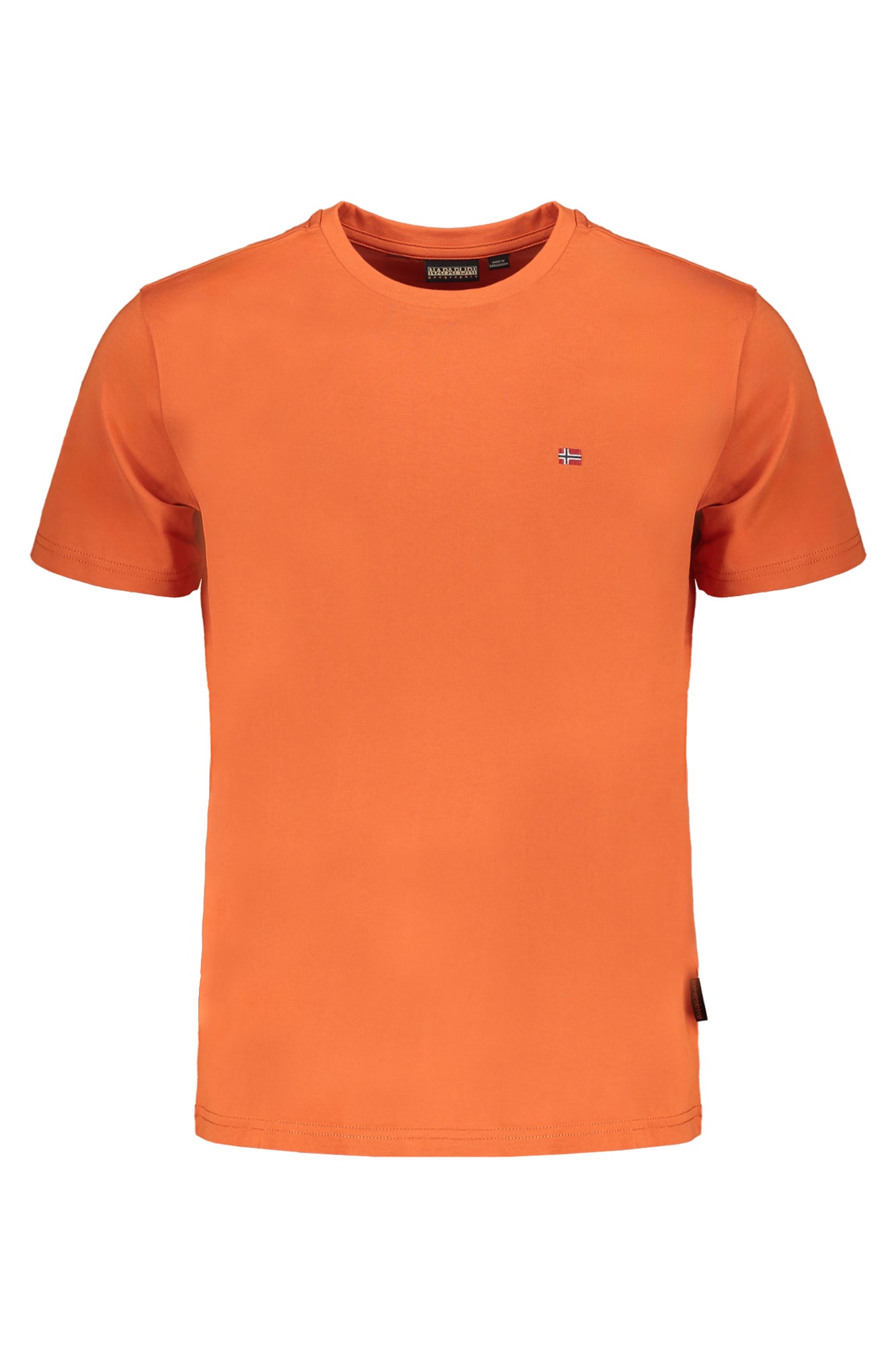 NAPAPIJRI T-SHIRT MANICHE CORTE UOMO ARANCIO