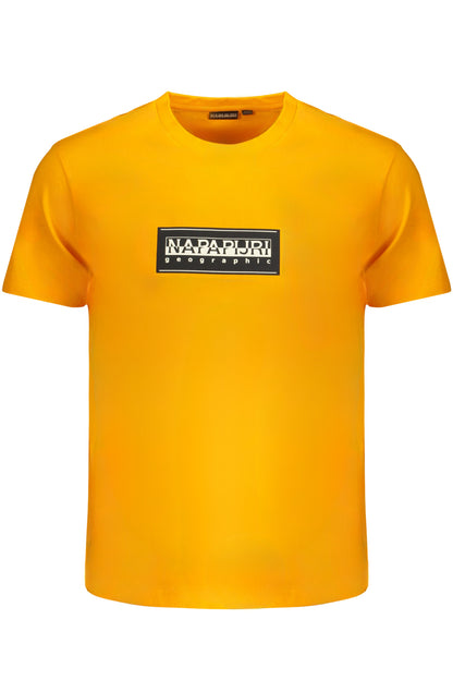 Napapijri T-Shirt Maniche Corte Uomo Arancio