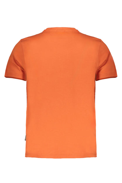 Napapijri T-Shirt Maniche Corte Uomo Arancio