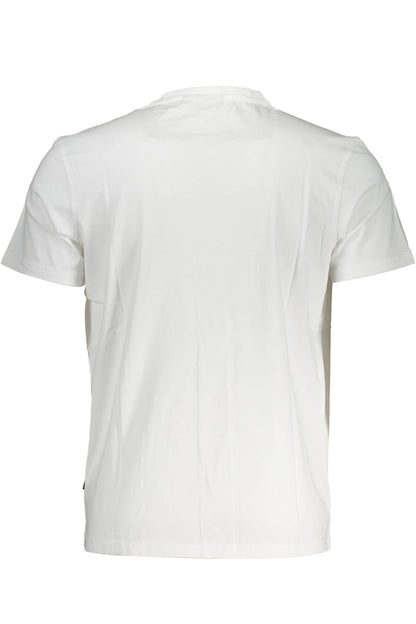 NAPAPIJRI T-SHIRT MANICHE CORTE UOMO BIANCO