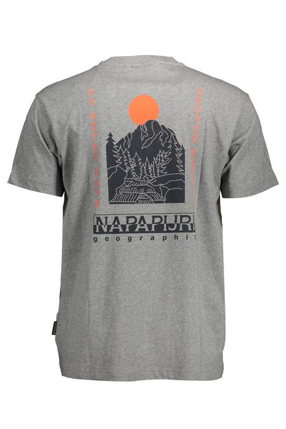 NAPAPIJRI T-SHIRT MANICHE CORTE UOMO GRIGIO""