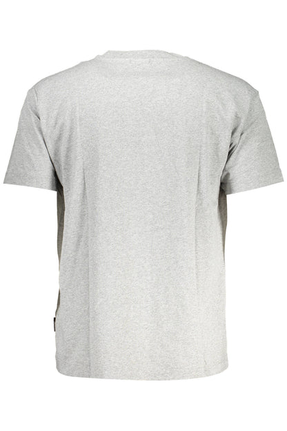 NAPAPIJRI T-SHIRT MANICHE CORTE UOMO GRIGIO