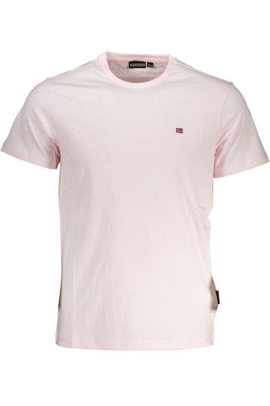 Napapijri T-Shirt Maniche Corte Uomo Rosa