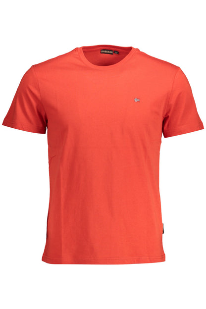 NAPAPIJRI T-SHIRT MANICHE CORTE UOMO ROSSO