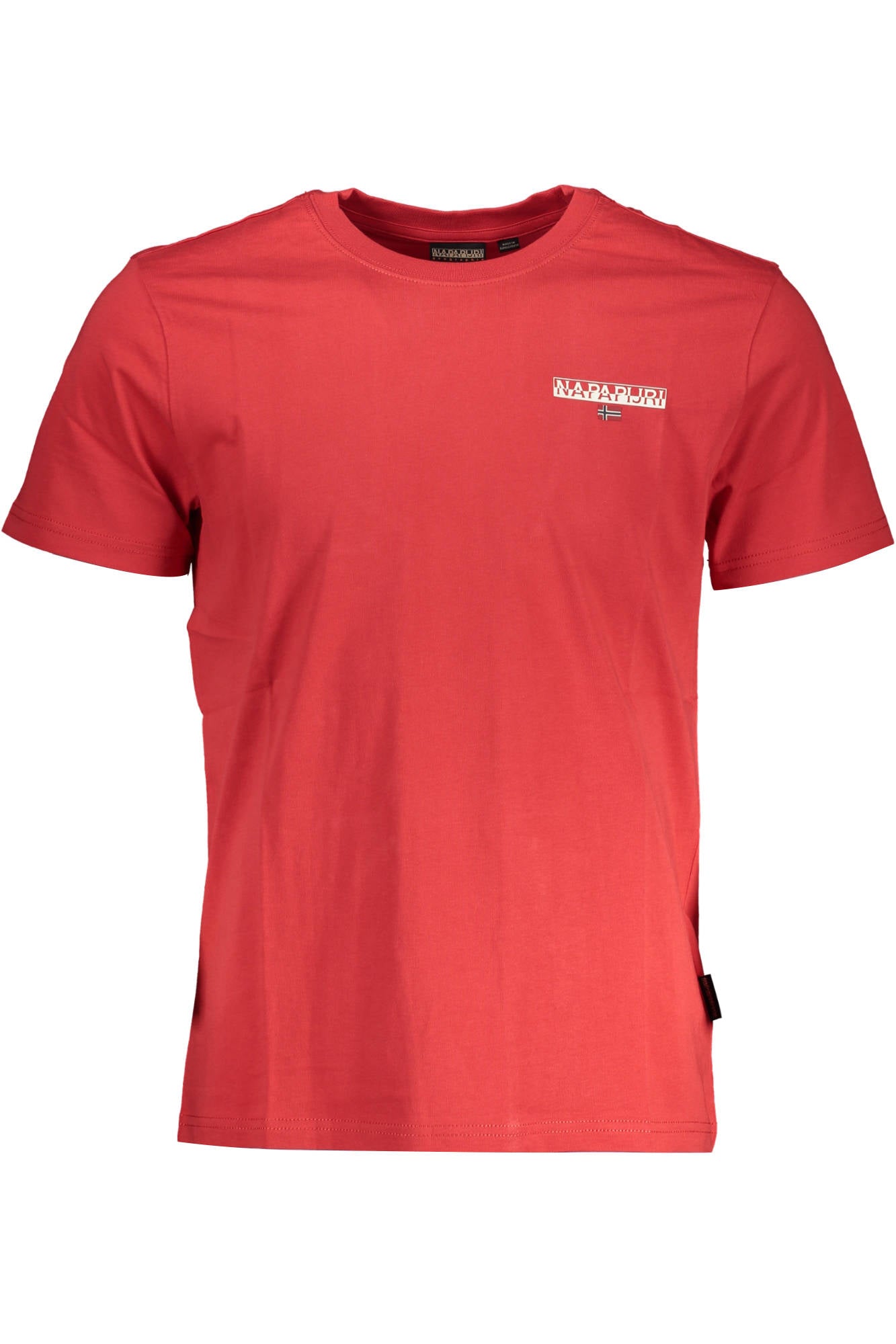 NAPAPIJRI T-SHIRT MANICHE CORTE UOMO ROSSO