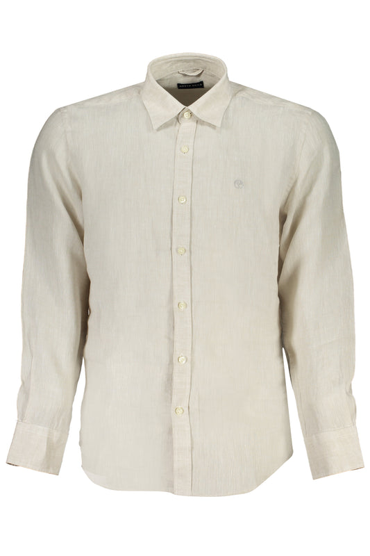 NORTH SAILS CAMICIA MANICHE LUNGHE UOMO BEIGE