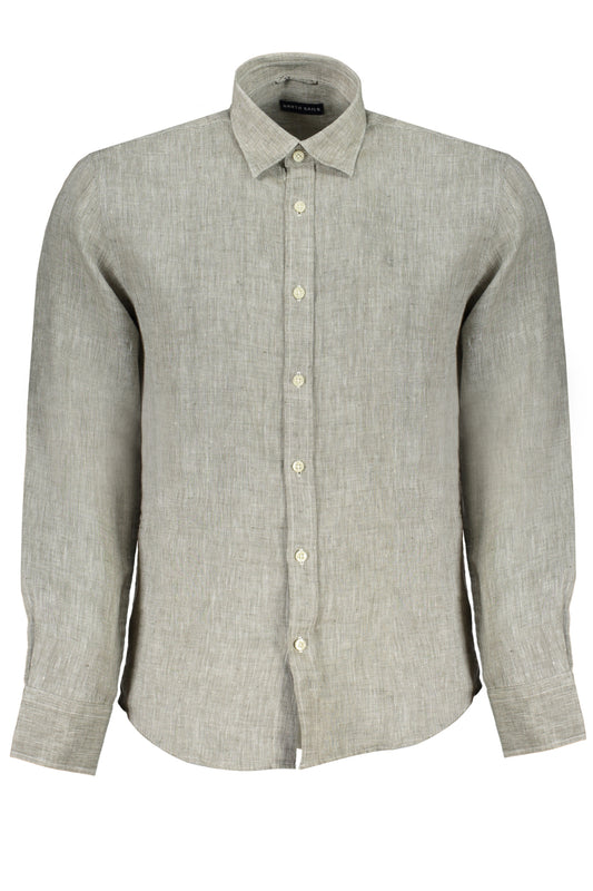 NORTH SAILS CAMICIA MANICHE LUNGHE UOMO GRIGIO