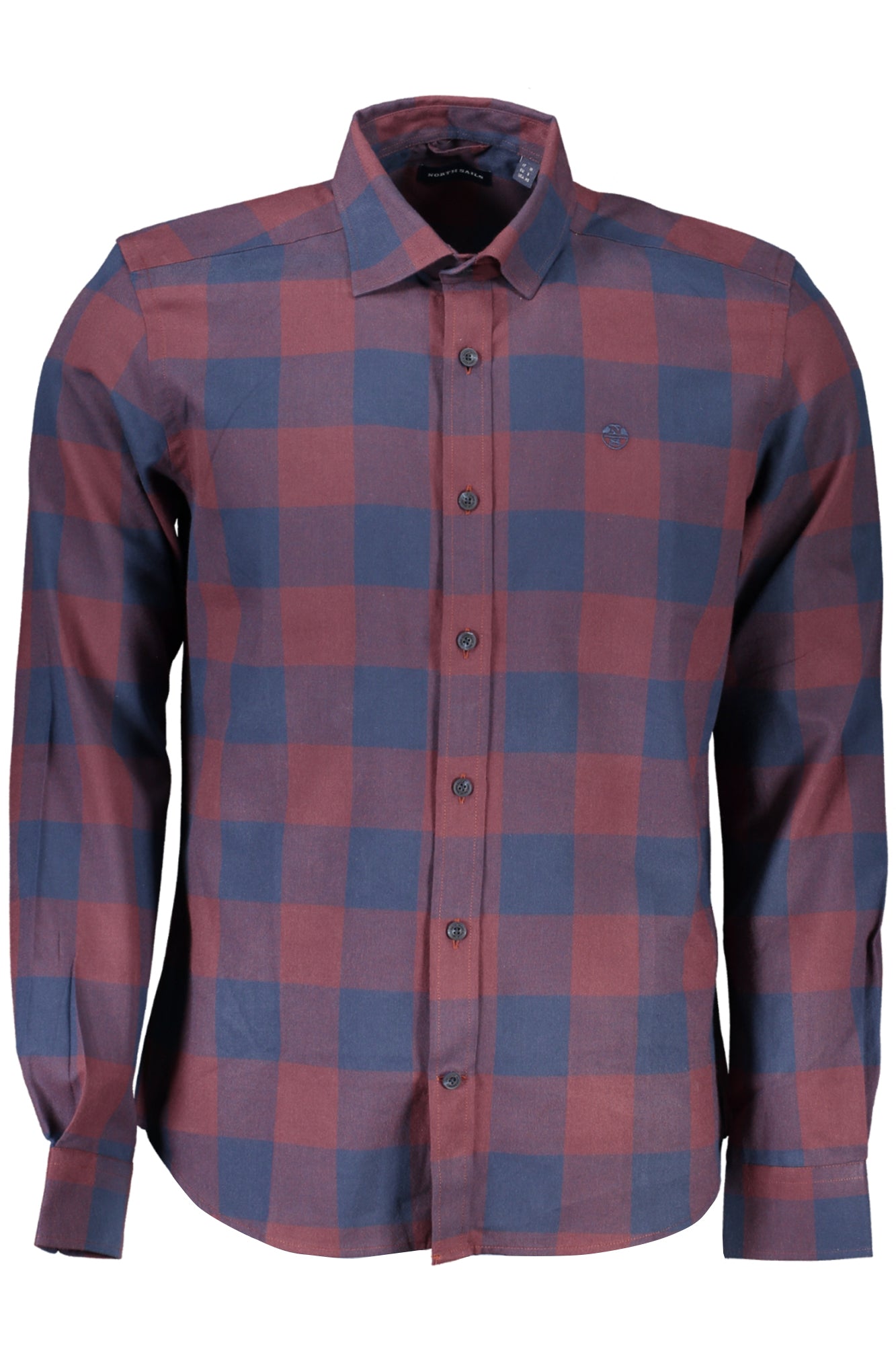 NORTH SAILS CAMICIA MANICHE LUNGHE UOMO ROSSO